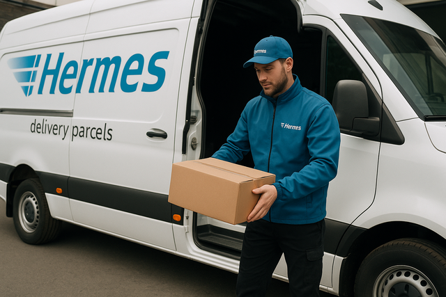 Вакансия: Водитель категории B (Hermes доставка посылок)