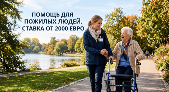 Сиделка для пожилых людей